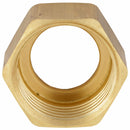 Chicago Faucets Coupling Nut, Fits Brand Chicago Faucets, Rough Brass - 49-005JKRBF