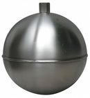 Naugatuck Round Float Ball, 23.52 oz, 7 in dia., Stainless Steel - GR70S421HF