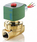 Redhat Steam and Hot Water Solenoid Valve, 2-Way/2-Position Valve Design, Normally Closed Valve Configurati - 8220G406