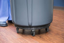 Rubbermaid Container Dolly, 250 lb Load Capacity, Round, 1 Max. No. of Containers - FG264043BLA