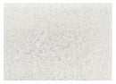 3M 14" x 32" Non-Woven Polyester Fiber Rectangular Polishing Pad, 175 to 600 rpm, White, 10 PK - 4100-32x14