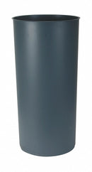 Tough Guy 12 gal Round Rigid Liner, Plastic, Gray - 4PGH3