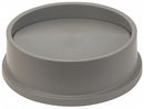 Tough Guy Trash Can Top, Round, Swing, 22 gal, Gray - 4PGP7