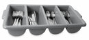 Rubbermaid Cutlery Bin, 4 Compartment - FG336200GRAY