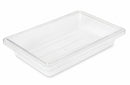 Rubbermaid 18 in" x 12 in" x 3 1/2 in" Co-Polyester Food Box, Clear - FG330700CLR
