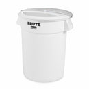 Rubbermaid 29 1/3 in" x 23 2/5 in" x 29 1/3 in" Plastic Bulk Ingredient Container Combo, White/Clear - FG9G7500WHT