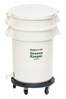 Rubbermaid Vegetable Crisper Container, 20 gal. Load Capacity, Plastic, White - FG262400WHT