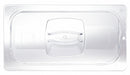 Rubbermaid Polycarbonate Cold Food Pan Cover with Peg Holes - FG108P23CLR