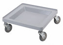 Cambro 21 3/8 in" x 21 3/8 in" x 8 in" Dish Rack Dolly, Gray - EACDR2020151