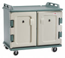 Cambro Meal Delivery Cart, 48-1/2 x 32-1/2 x 44", Tray Size (In.): 14 x 18, Slate Blue - EAMDC1418S20401
