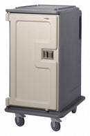 Cambro Meal Delivery Cart, 28 x 36-1/2 x 58-1/8", Tray Size (In.): 14 x 18, Granite Gray - EAMDC1418T16191