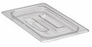 Cambro Polycarbonate Food Pan Lid with Handle; Fits Pan Size Quarter - CA40CWCH135