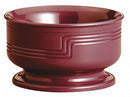 Cambro Bowl, 9 Oz, Cranberry, PK48 - CAMDSB9487