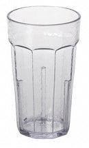 Cambro Tumbler, Clear, 10 oz Capacity, 4.75 in Overall Height, 2.875 in Diameter, Break Resistant SAN - CALT10152