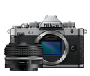Nikon Zf Mirrorless Camera (Silver) with Z 40mm F2 SE Lens