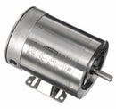 Leeson 1/2 HP Washdown Motor,3-Phase,1725 Nameplate RPM,208-230/460 Voltage,Frame 56C - 117119