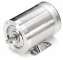 Leeson 1 HP Washdown Motor,3-Phase,3450 Nameplate RPM,208-230/460 Voltage,Frame 56C - 117122