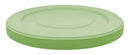 Tough Guy Trash Can Top, Round, Flat, 20 gal, 22 gal, 25 gal, 30 gal, Green - 4YKK3