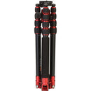 MeFOTO RoadTrip Travel Tripod Kit (Red)