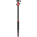 MeFOTO RoadTrip Travel Tripod Kit (Red)