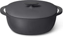 Enameled Cast Iron Dutch Oven - 8qt - Charcoal
