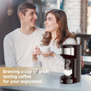 Single Serve Coffee Maker - Portable Mini Coffee Machine
