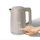 1.7-Liter Electric Kettle 1500 W with One-Touch Activation by Drew Barrymore - Porcini Taupe