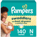 Swaddlers Diapers Enormous Pack - Size N - 140 Ct