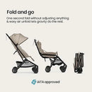 Velo Lightweight Travel Stroller - Khaki