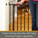 Windsor Arch Hold-Open & Auto-Close Pressure-Mount Gate