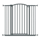 Extra Tall Decor Safety Gate - Gray