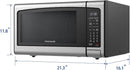 1.2 cu ft Microwave, Digital Air Fryer, Convection Oven - Stainless Steel Finish
