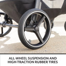 Gold Shyft Intuiti Full Size Stroller - Quartz