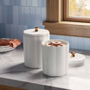 Medium Ribbed Food Storage Canister - Threshold™