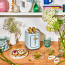 2 Slice Toaster with Touch-Activated Display - Hydrangea
