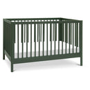 Birdie 3-in-1 Convertible Crib - Forest Green