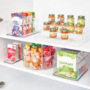 Kitchen Cabinet Storage Bin with Handles 10"x8"x5 - Clear