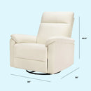 Suzy Recliner and Swivel Glider - Vanilla