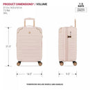 Cascade Hardside Carry On Spinner Suitcase - Rose