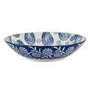Set of 6 Carnival Soup/Pasta Bowls - Blue