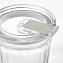 Glass Overnight Oats Food Storage Container