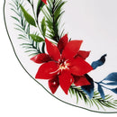 Merry Poinsettia 12-Piece Dinnerware Set - Multi