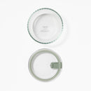 4-Cup Round Glass Food Storage Container