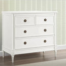4 Drawer Dresser with Changing Top and Interlocking Drawers
