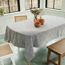 120"x60" Tablecloth Black/White Weave - Threshold™
