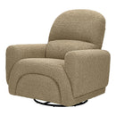 Rainbow Recliner and Swivel Glider - Latte Teddy Loop