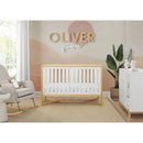 4-in-1 Baby Convertible Crib - Bianca White