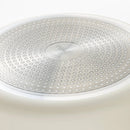 6qt Nonstick Ceramic-Coated Aluminum Stock Pot - Cream