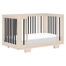 Yuzu 8-in-1 Convertible Crib with All-Stages Conversion Kits - Natural/Black