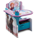 Kids Chair Desk with Storage Bin - Disney Frozen II